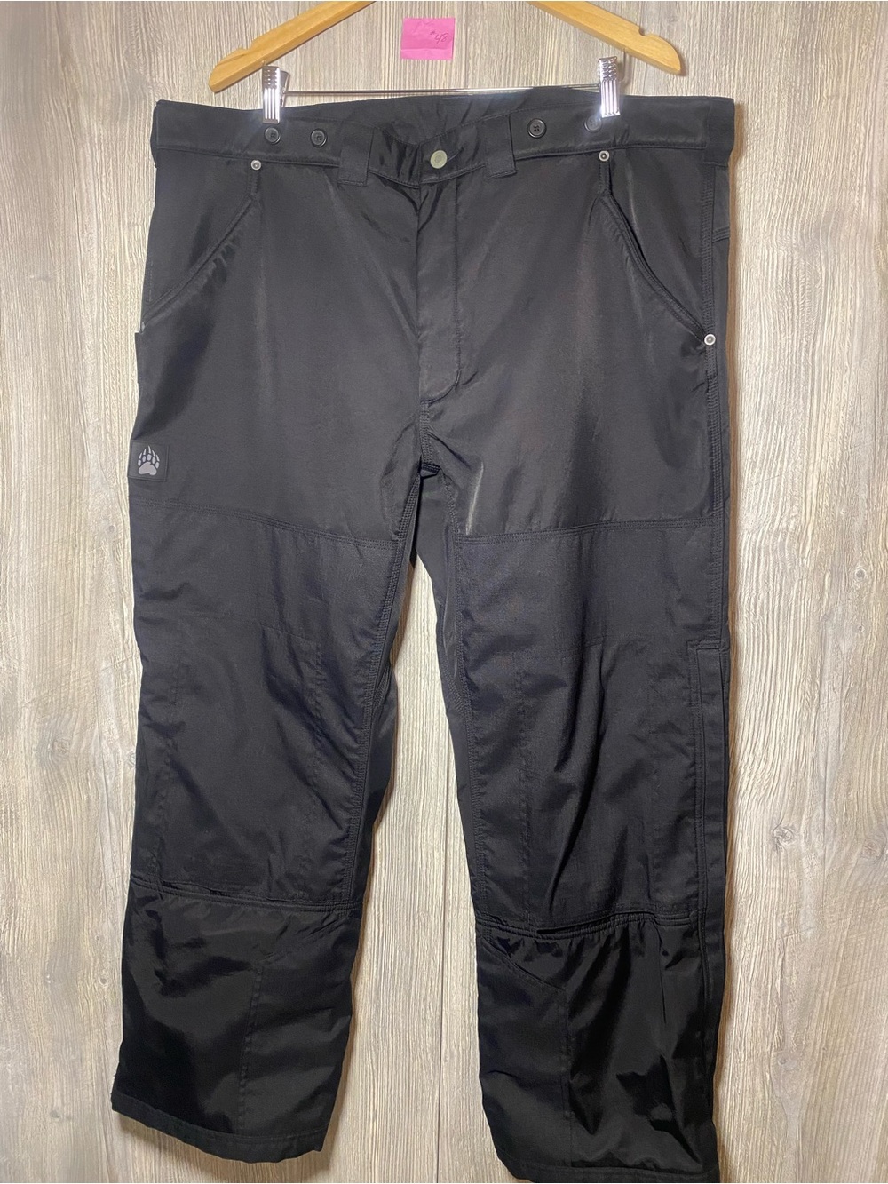 Alaskan Hardgear Men's Black Snow Pants 42x30 Polyester Pockets Ski
Snowboard